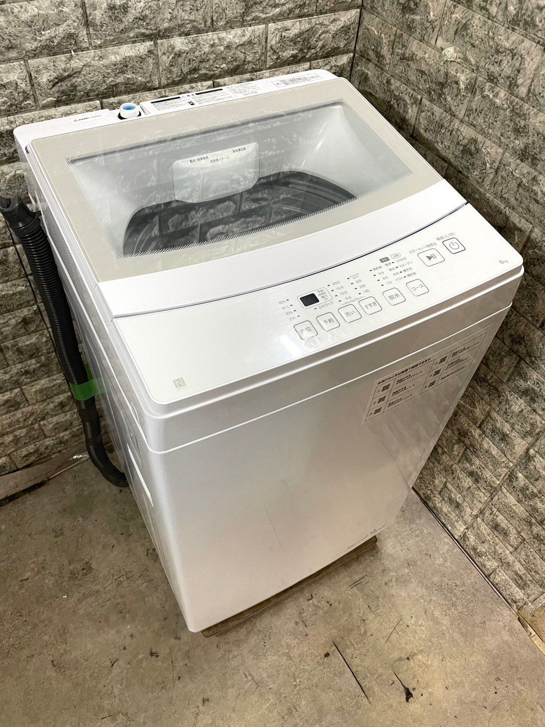 高年式 美品】大阪送料無料☆3か月保障付き☆洗濯機☆2024年☆6kg 