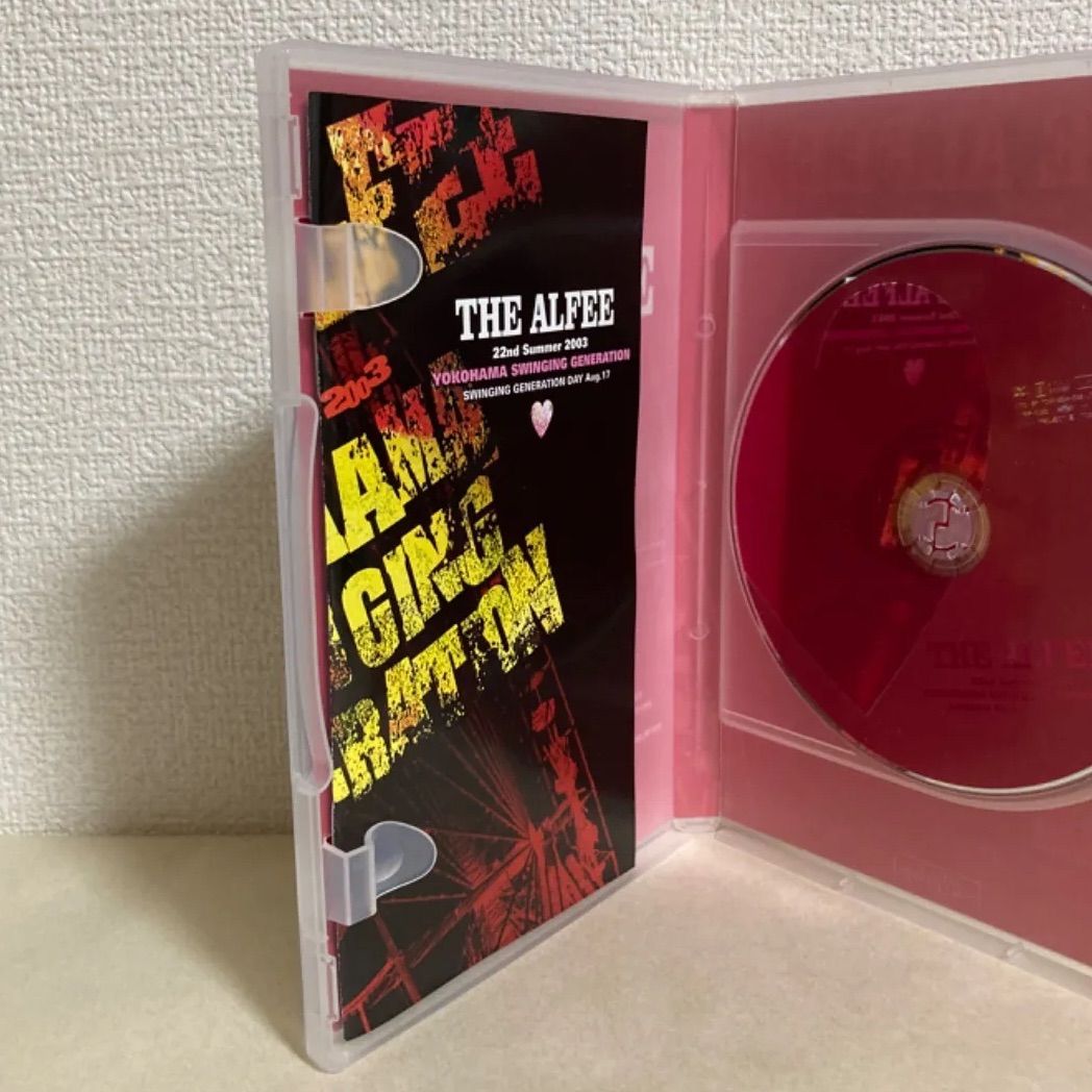 THE ALFEE SWINGING GENERATION DVD2枚セット-
