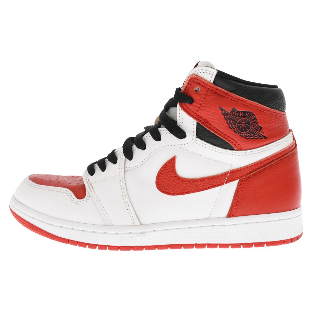 NIKE ナイキ AIRJORDAN 1 HIGH OG Heritage 555088-161 エアジョーダン1 ハイオージーハイカットスニーカー ヘリテージ ホワイト/レッド 555088-161