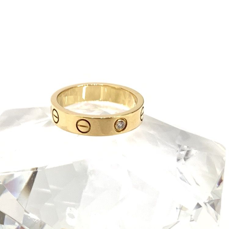 Cartier カルティエ ラブリング イエローゴールドK18YG #49 9号 楽天市場】【ジュエリー】Cartier カルティエ ラブリング LOVE