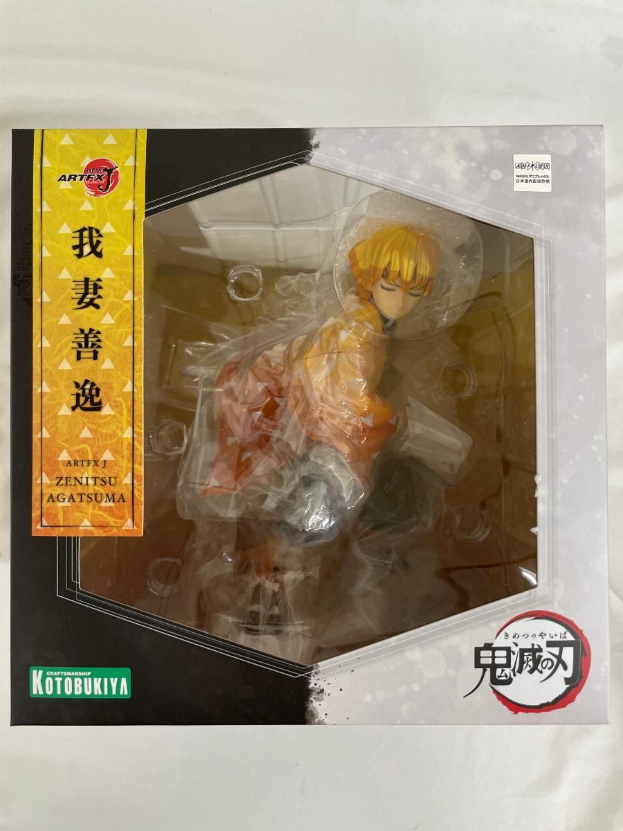 鬼滅の刃　フィギュア　我妻善逸　ARTFX J ARTFX J 我妻善逸｜鬼滅の刃｜男性キャラクター フィギュア