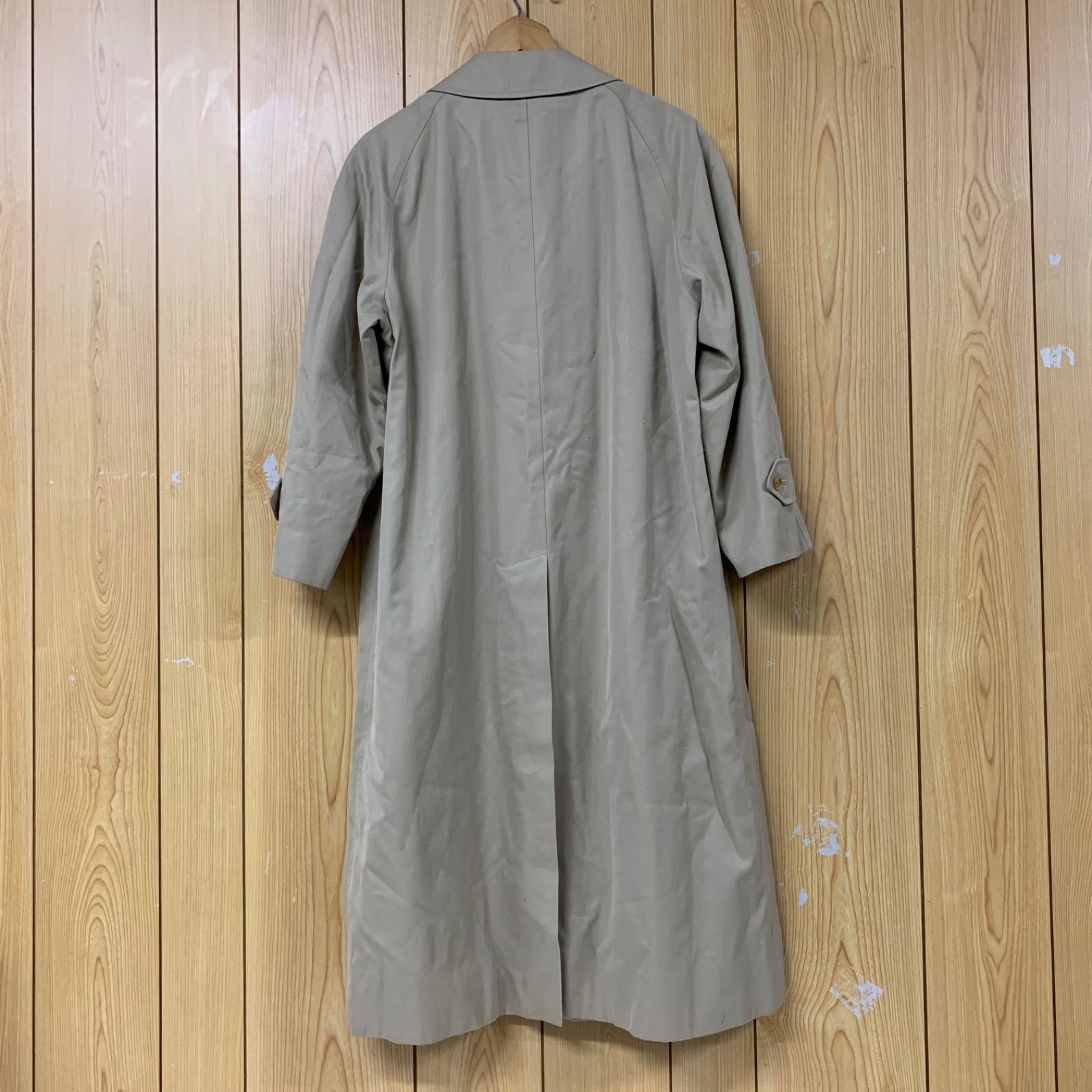 37 Burberry バーバリー トレンチコート 裏ノバチェック ベージュ