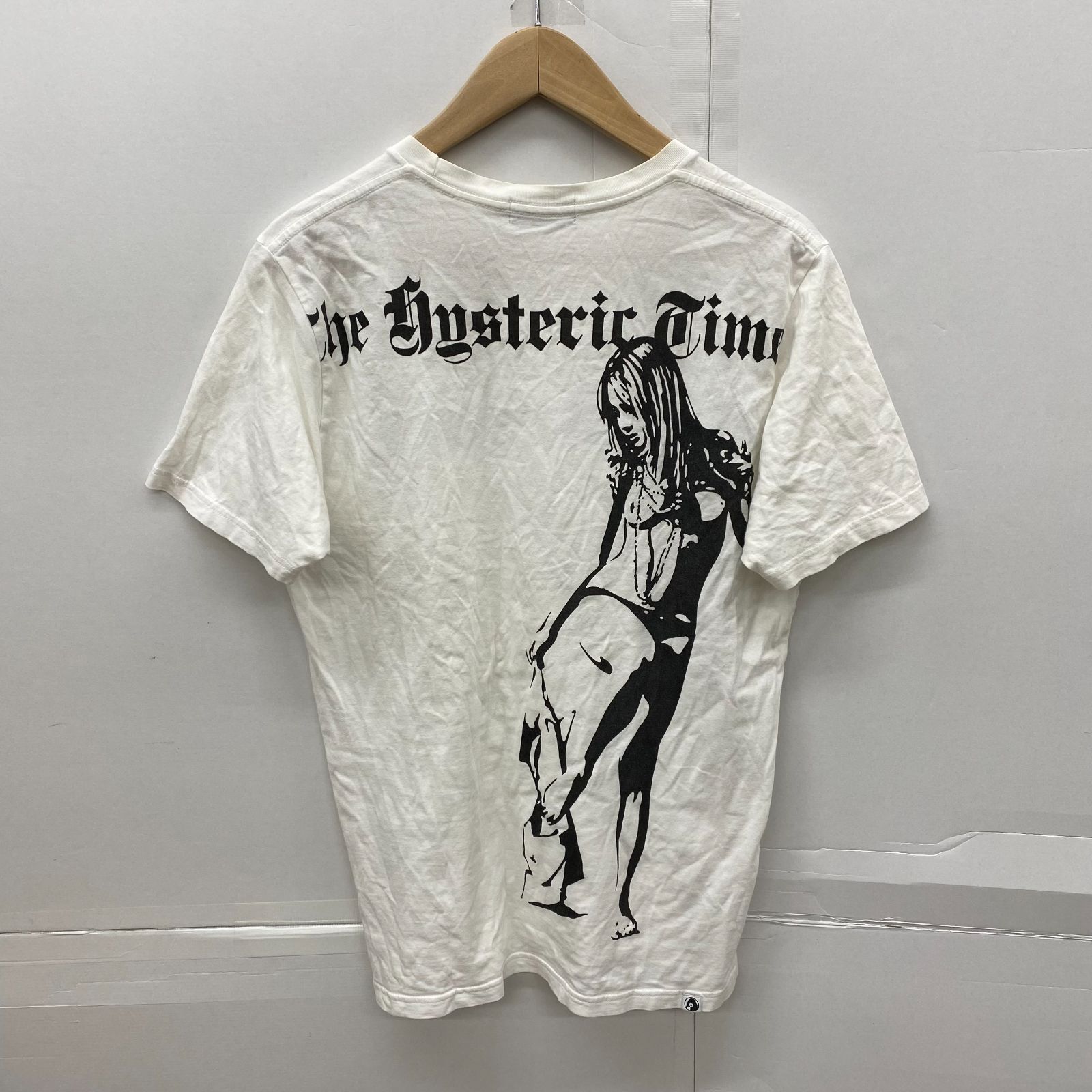 新品ヒステリックグラマー女柄半袖TシャツS白 ☆美品☆ HYSTERIC GLAMOUR ヒステリックグラマー Tシャツ 半袖