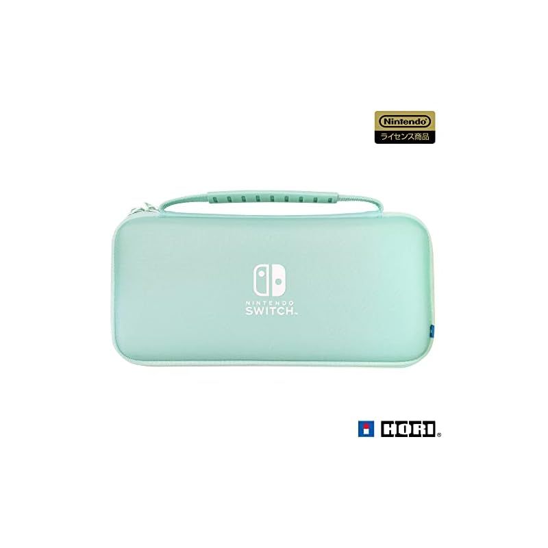 【任天堂ライセンス商品】スリムハードポーチ プラス for Nintendo Switch? ミントグリーン【Nintendo Switch有機ELモデル・Nintendo Switch両対応】 0