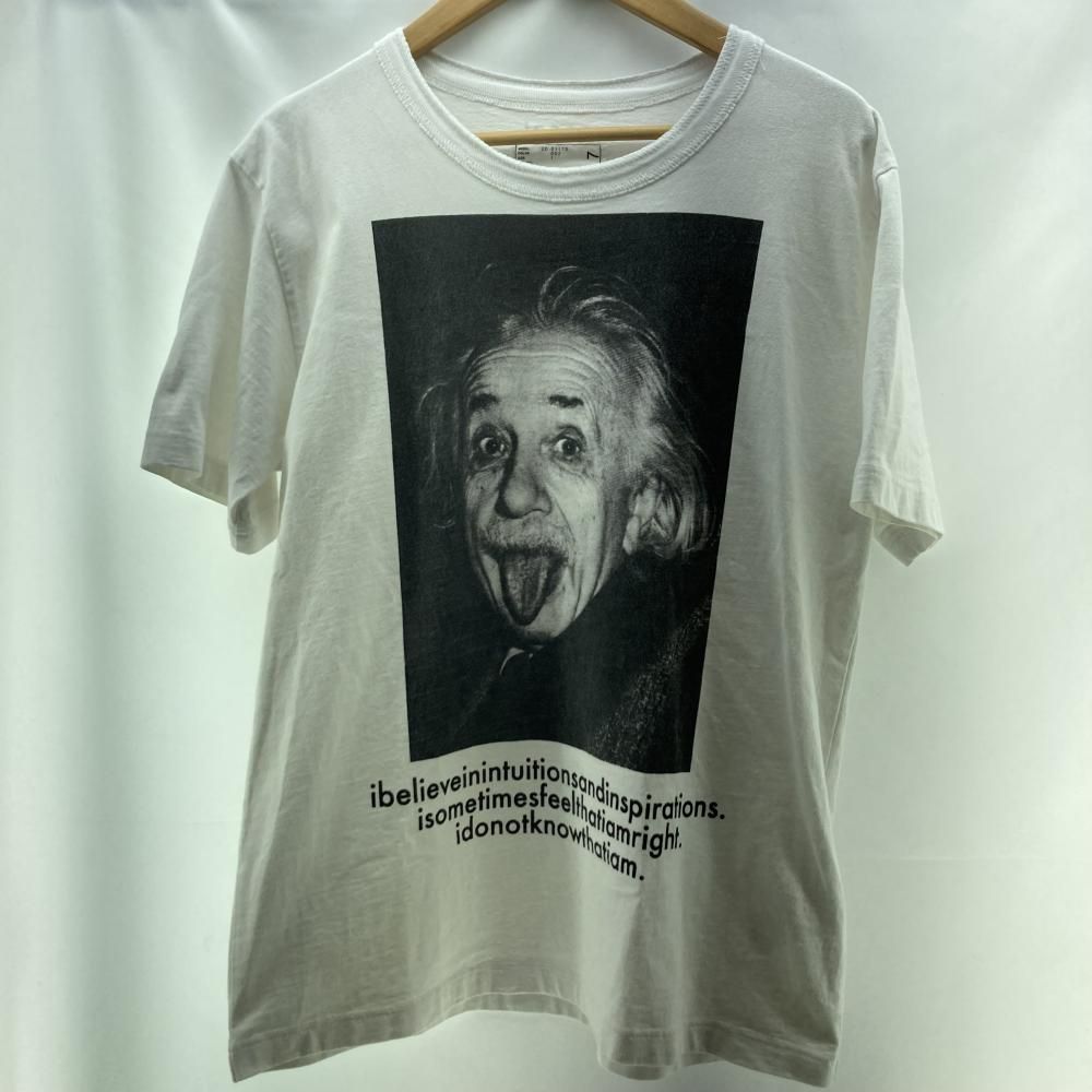 sacai アインシュタイン Ｔシャツ サイズ1 sacaiから“アインシュタイン”プリントのTシャツ＆フーディー