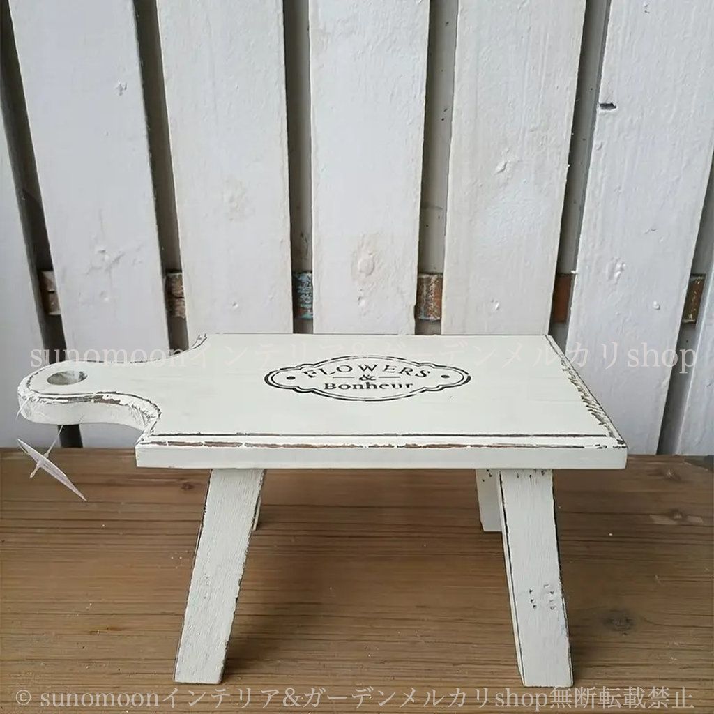 雑貨 プランタースタンド 庭の装飾 木 グリーン シャビーシック インテリア 花台 エレガント お洒落 4-7 シャビー加工 ガーデン雑貨 ヴィンテージ調 カントリー ガーデニング ガーデンインテリア 木製 ホワイト ガーデン おしゃれ WWW_GEBZETESISAT_COM_TR