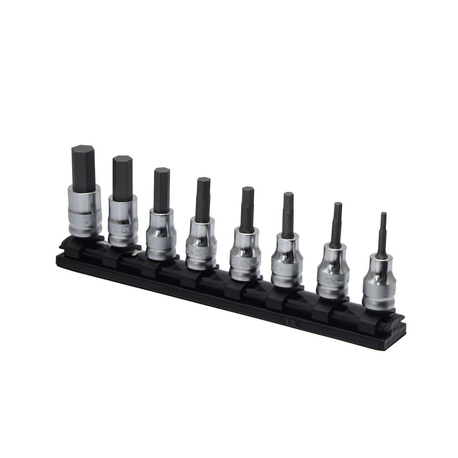 山下工業研究所 コーケン Z-EAL 3|8 9.5mm SQ. ヘックスビットソケットレールセット 全長50mm 8ヶ組 RS3010MZ|8-L50 HRDEVELOPMENT_JP