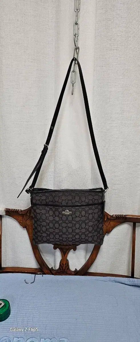 COACH コーチ シグニチャー クロスバッグ ブラック