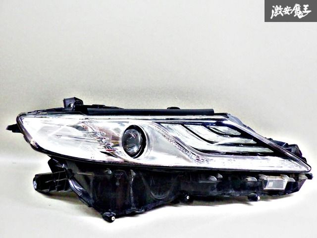 【ストア出品】トヨタ純正 AXVH70 AXVH75 カムリ 前期 LED ヘッドライト ヘッドランプ 右 右側 運転席側 KOITO 33-233 棚2L15