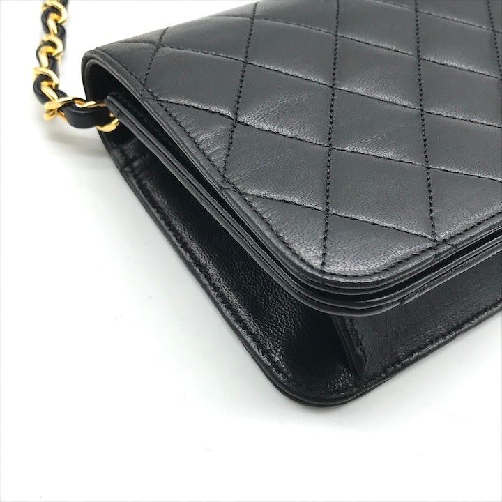 超美品 CHANEL シャネル ココマーク ミニ マトラッセ プッシュ