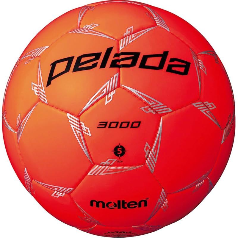 モルテン(molten) サッカーボール 5号球 中学生以上 検定球 ペレーダ3000 F5L3000-O 蛍光オレンジ F5L3000-O 0