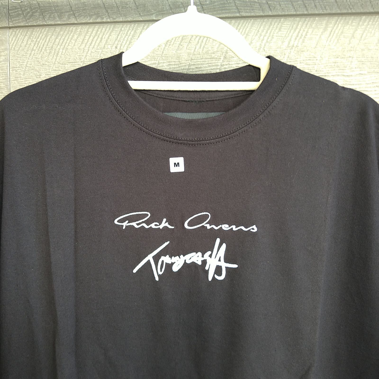 Rick Owens× cash コラボ Tシャツ S Rick Owens - ☆超レア☆ Rick Owens x Tommy Cash ロゴ Tシャツ