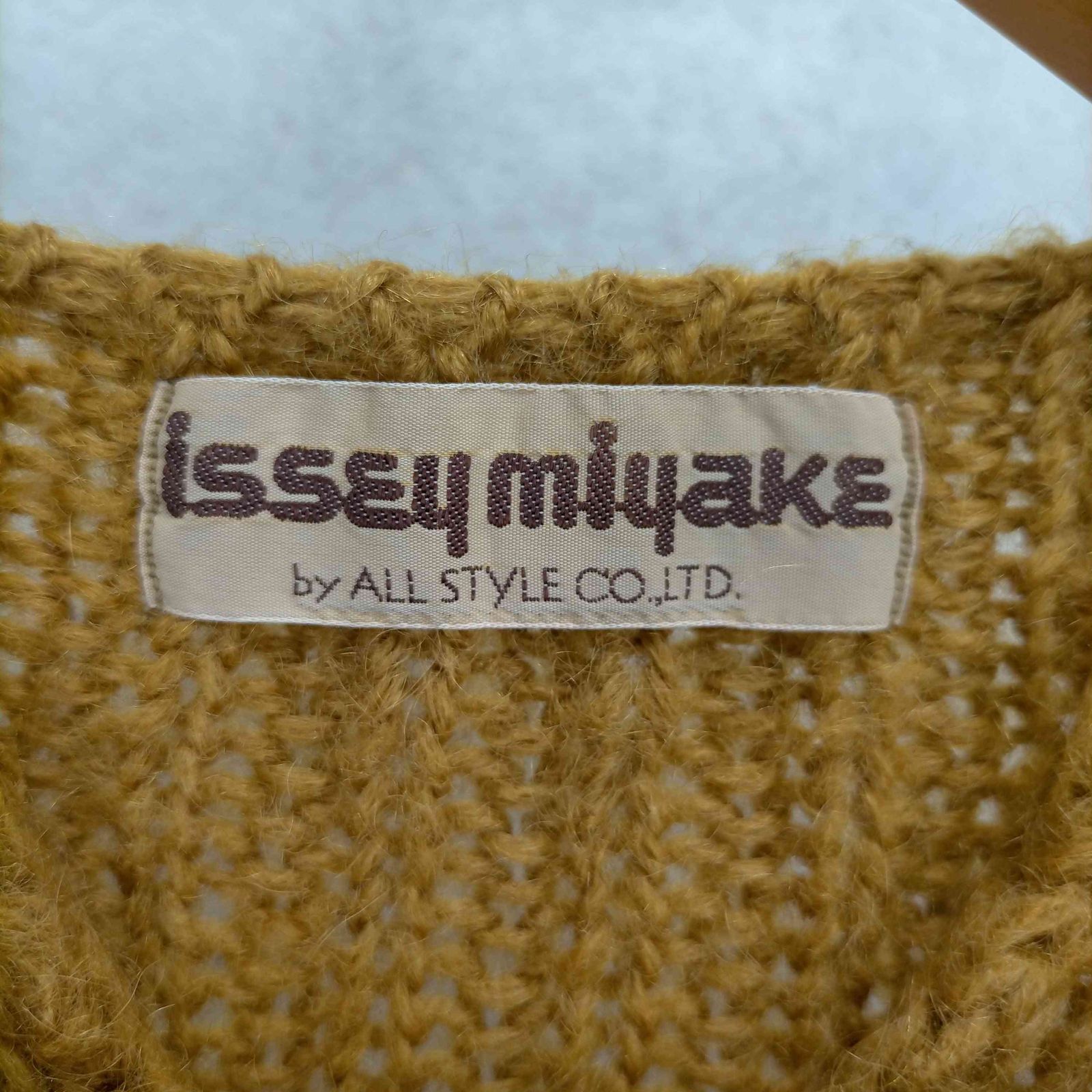 イッセイミヤケ ISSEY MIYAKE 70s オールスタイルタグ ボタンレス 