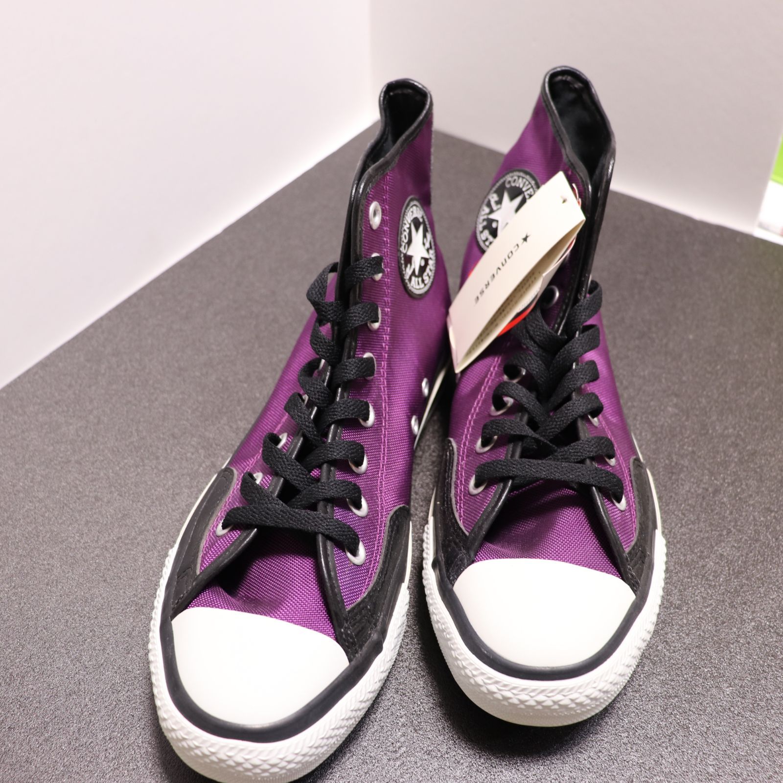 希少】新品 コンバース オールスター JP 26.5 メッセンジャー HI パープル CONVERSE ALL STAR メッセンジャー HI スニーカー  パープル - メルカリ