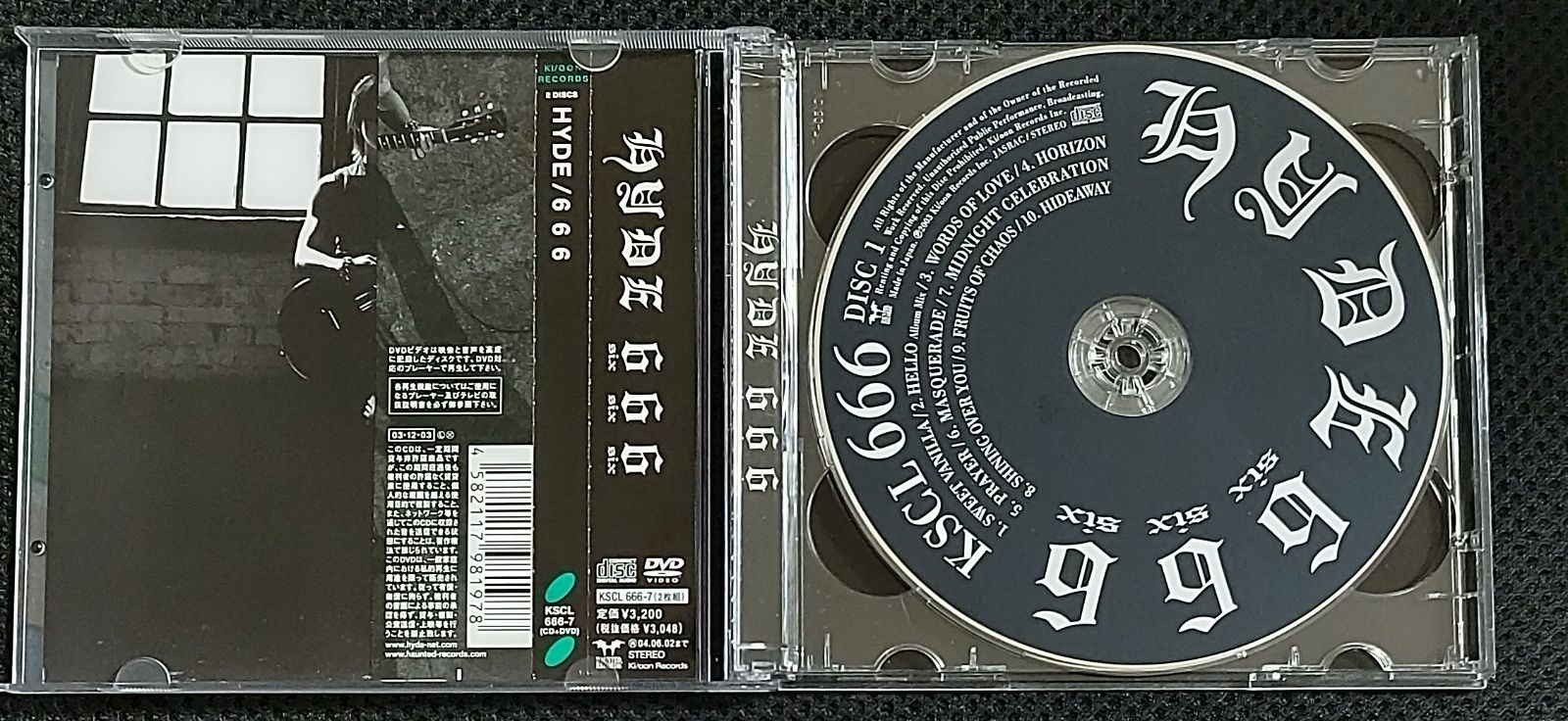 HYDE / 666(限定盤)[DVD付] - メルカリ