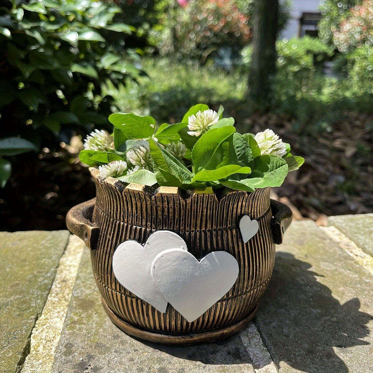 プランター 鉢植え 植木鉢 ガーデニング 多肉植物 観葉植物 ハート模様