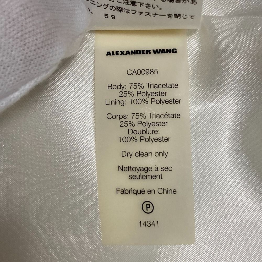 sh251 アレキサンダーワン WANG ノースリーブ ワンピース サイズ2 未使用 Alexander Wang アレキサンダーワン ノースリーブ