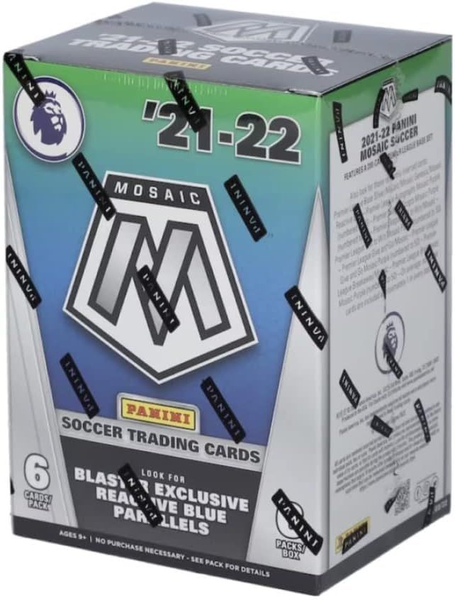 2021|22 Panini Mosaic Premier League EPL Soccer 6-Pack Blaster Box - パニーニ モザイク プレミアリーグ サッカー ブラスターボックス 並行輸入品