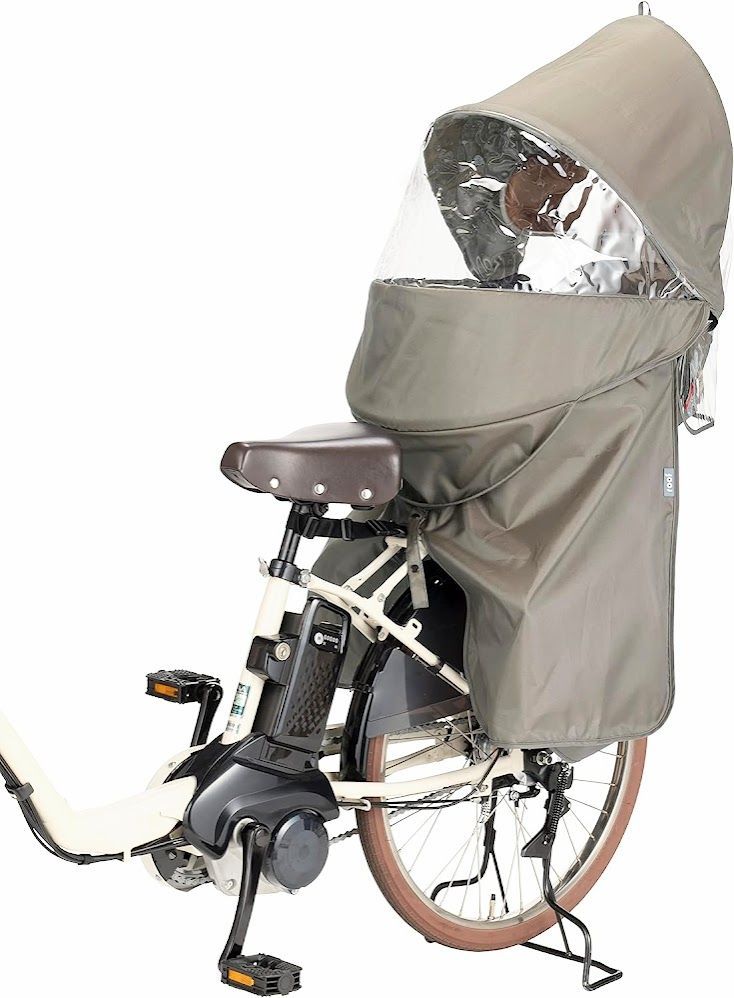 開封済・未使用品】OGK技研 自転車 リヤチャイルドシート用レイン