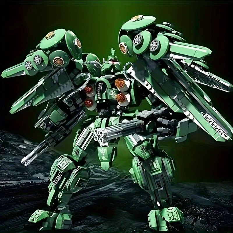 グリーンメカロボット組み立てキット 2091ピース
