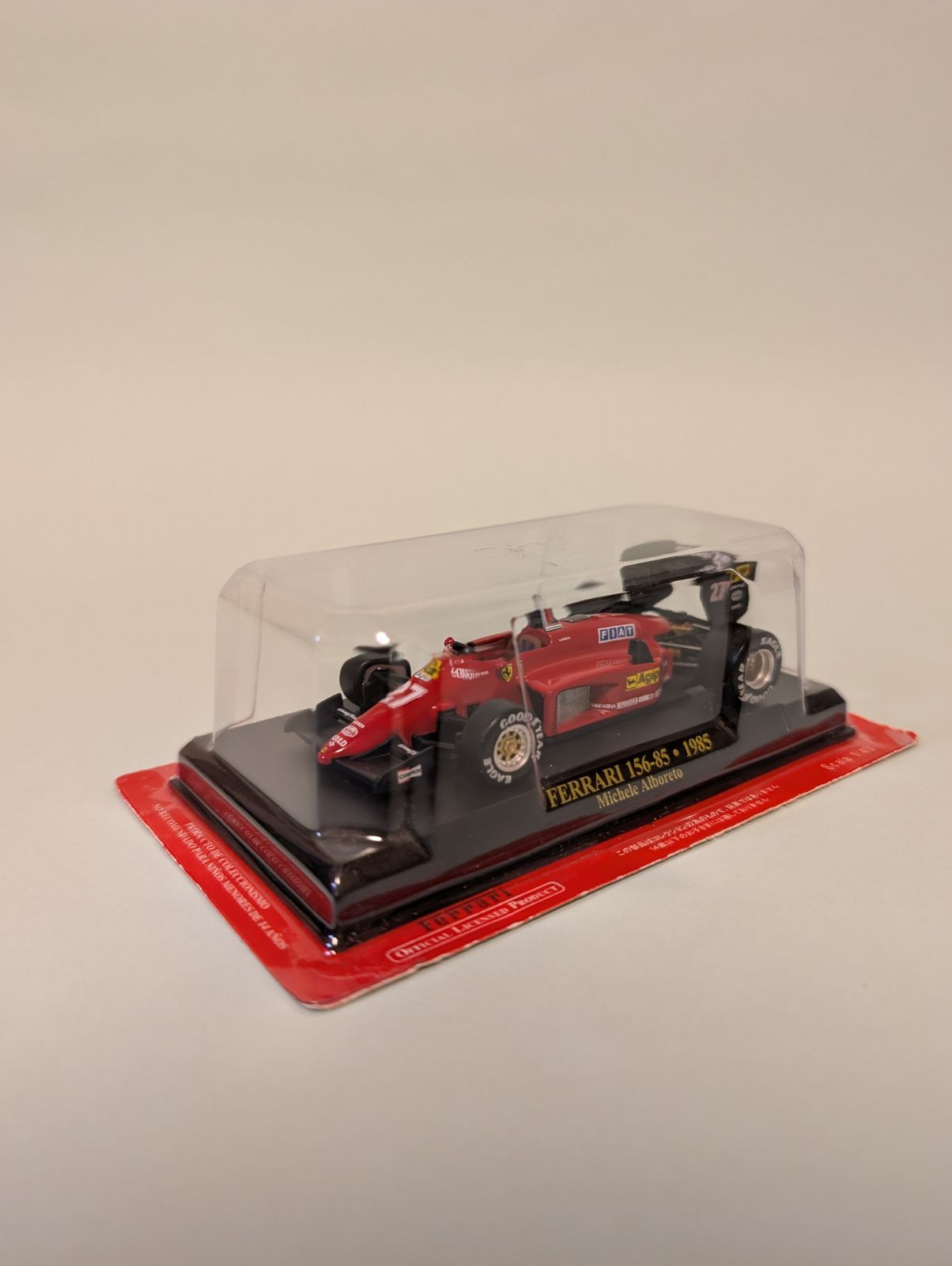 未開封 1/43 フェラーリ156/85 アシェットフェラーリF1 - メルカリ