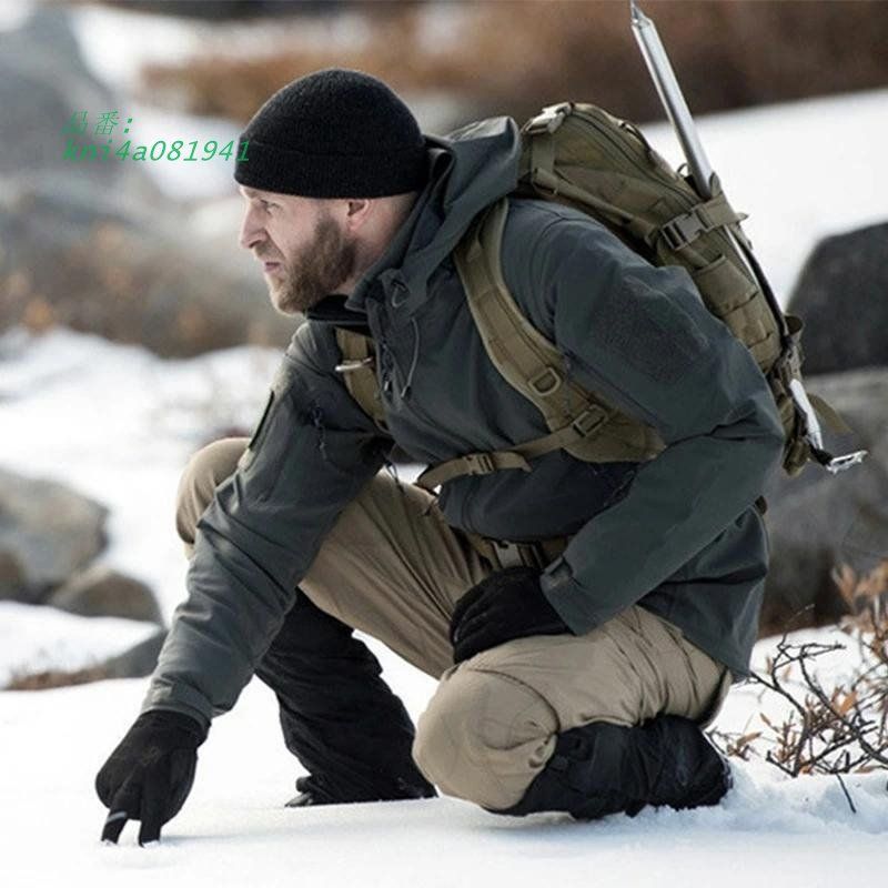 マウンテンジャケット メンズ 厚手 登山服 スキーウェア マウンテン上下セット アウトドアウェア 防水 ハイキングジャケット ズボン 防寒着 kni 4 a 081941