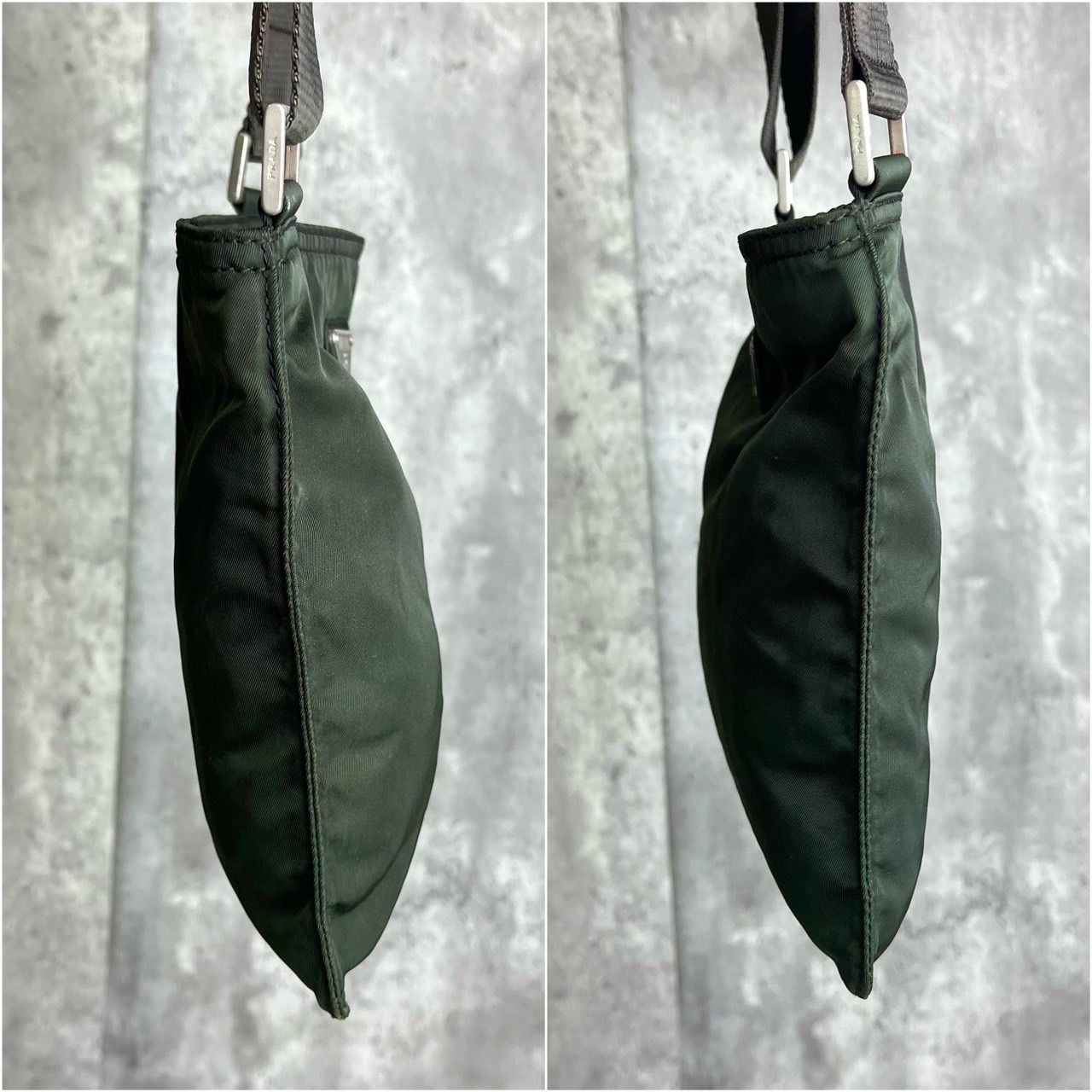 ✨良品✨ PRADA プラダ ショルダーバッグ トートバッグ 三角ロゴ  