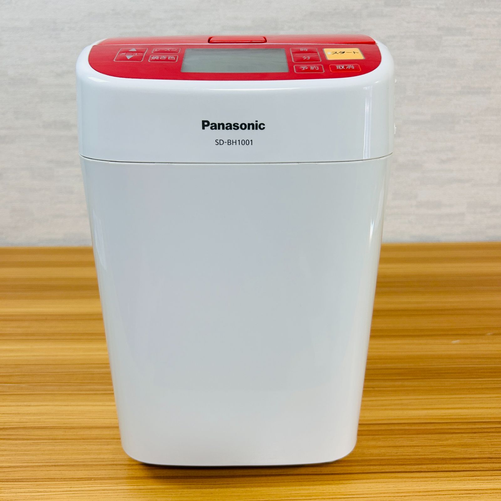Panasonic パナソニック ホームベーカリー 1斤タイプ SD-BH1001 レッド WWW_KANDAIZUMI_COM