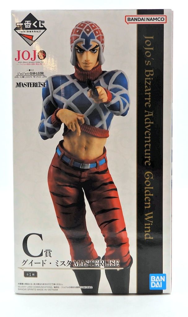 BANDAI SPIRITS 一番くじ ジョジョの奇妙な冒険 GOLDEN WIND C賞 グイード ミスタ MASTERLISE