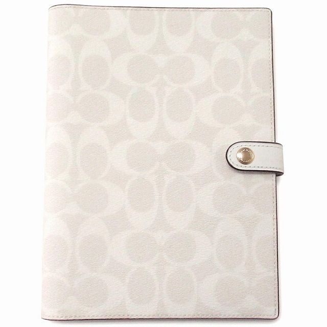 コーチ COACH アウトレット シグネチャー キャンバス ノート ブック カバー セット 222 IMRFF