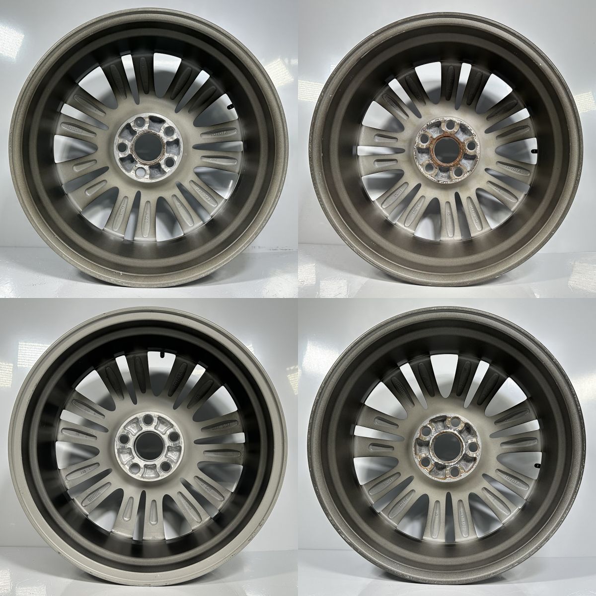 TOYOTA トヨタ ハリアー60系プレミアム純正中古ホイール 4本18