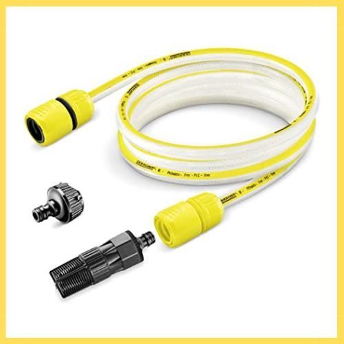 happy-shops単品 ケルヒャー(KARCHER) 自吸・水道兼用ホースセット3m 2.644-297.0 イエロー