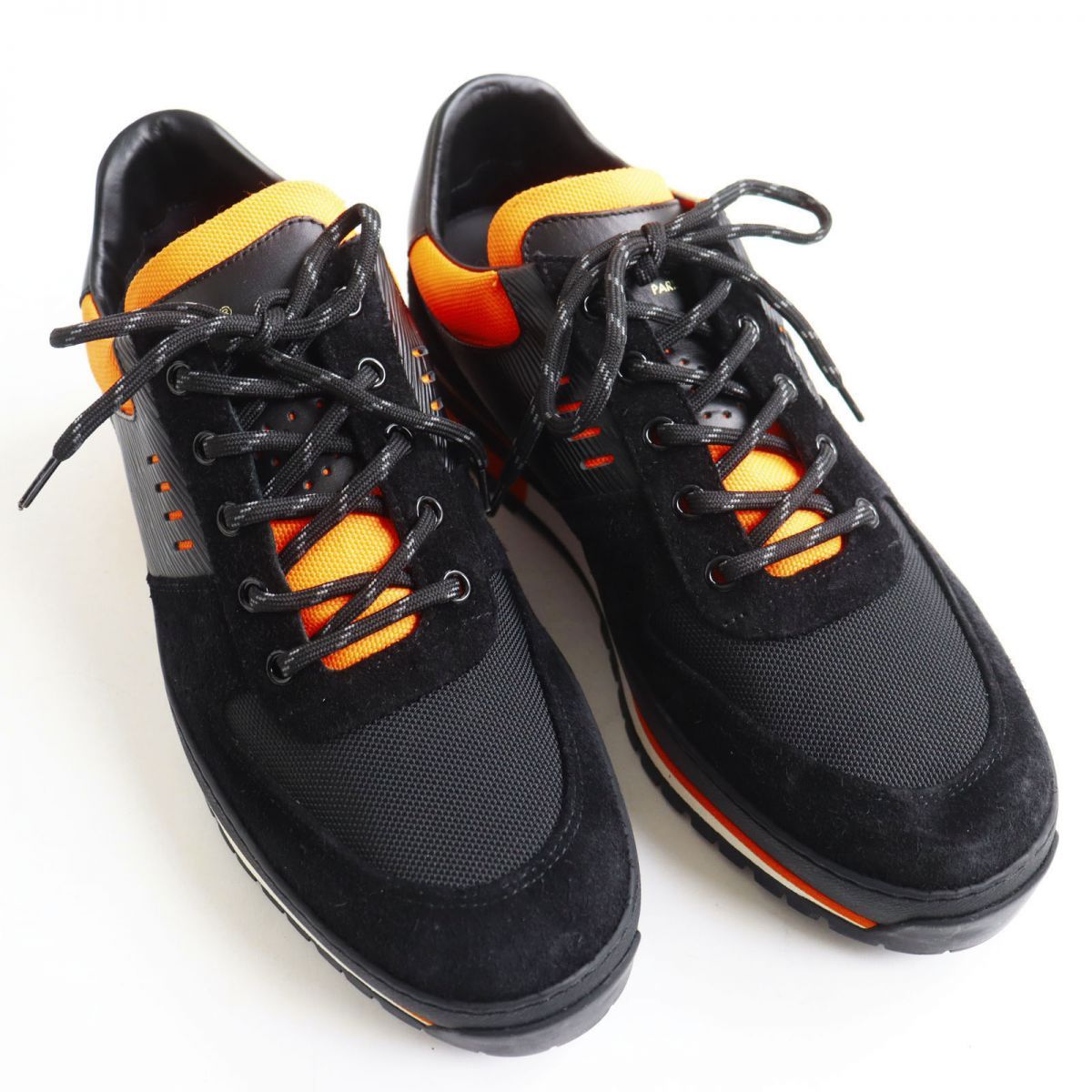 通販最安値ルイヴィトン ハイキングライン ブラック オレンジ BM0139 靴