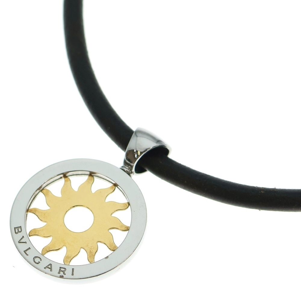 BVLGARI ブルガリ トンドサン チョーカー K18 ネックレス レザー 楽天市場】ブルガリ トンドサン チョーカー ネックレス K18イエロー