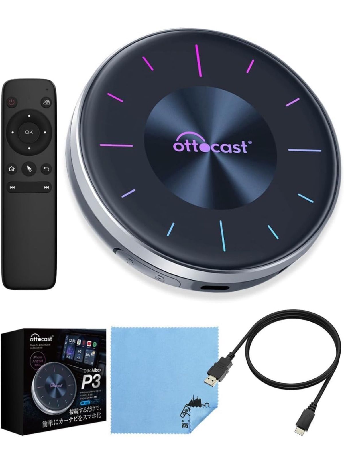 月内限定セール【国内正規代理店】 オットキャスト P3 OTTOCAST carplay ai box