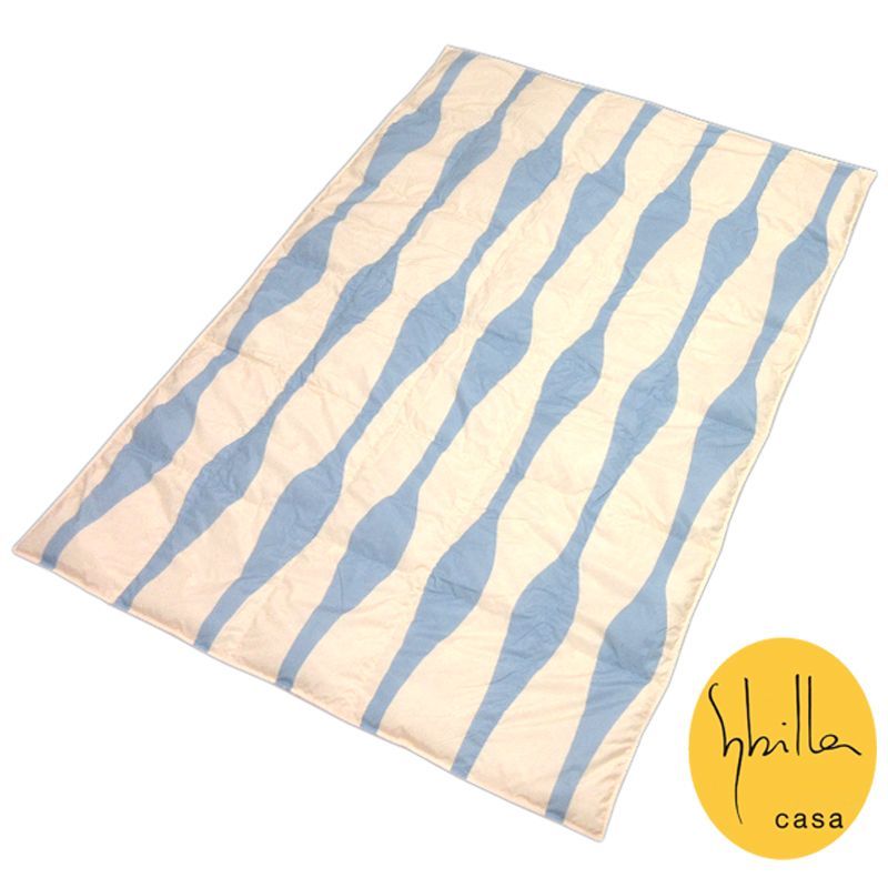 丸洗い可【シビラ】羽毛肌掛布団 ダウンケット（150×210）タジスタ