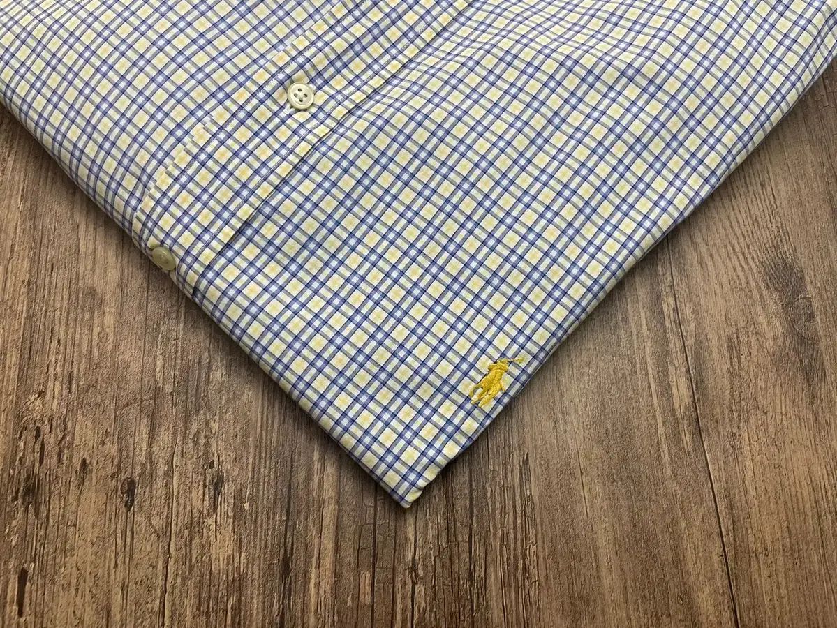 【雷市場（ポンジャン）商品韓国直送】 110 ー 115 オーバーサイズ ポロ Ralph Lauren(ラルフローレン) シャツ チェック柄 シャツ A ++
