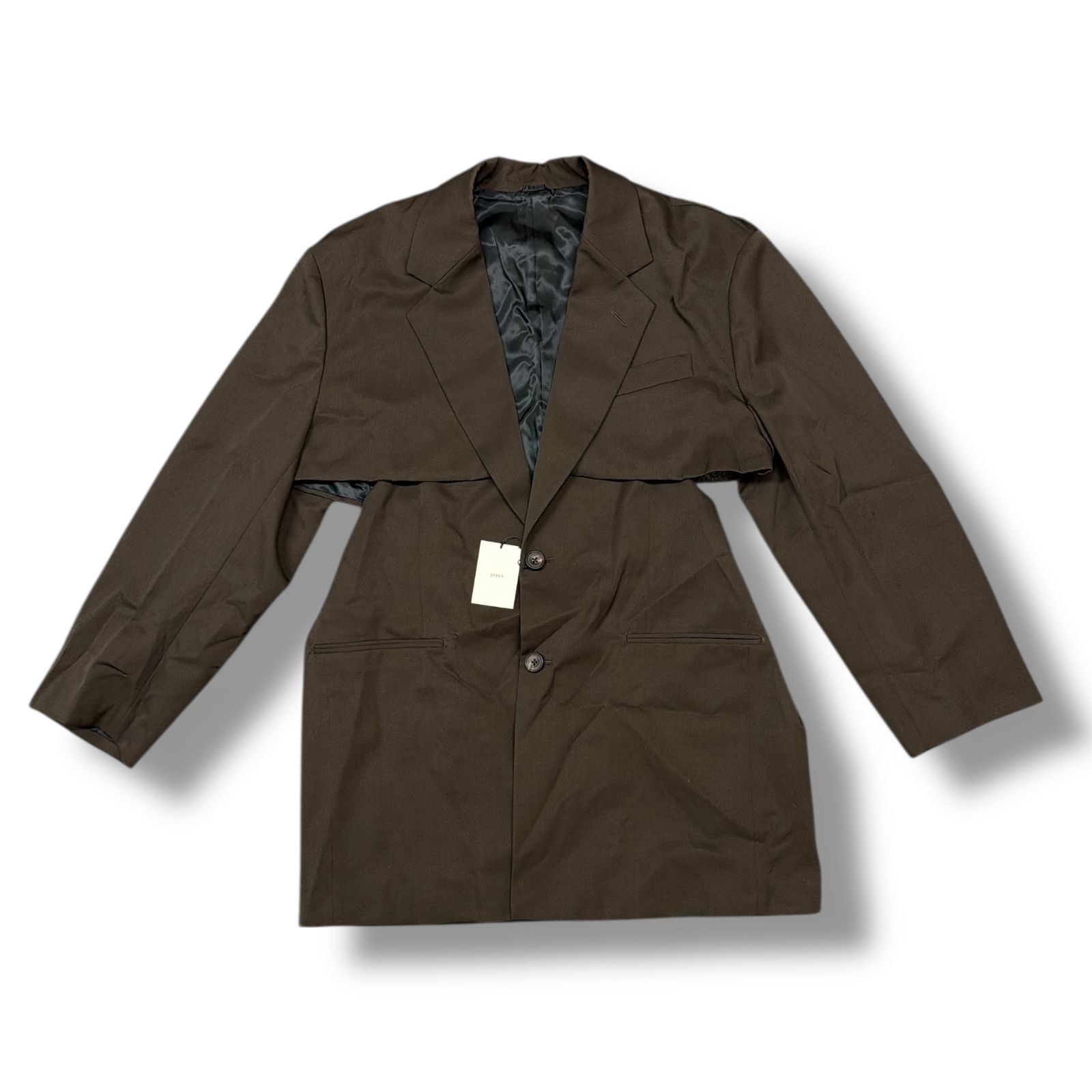 参考上代121000円 未使用品 stein OVERSIZED LAPELED COMBINATION 