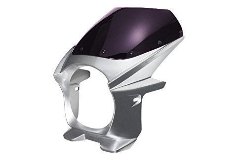 Color:シルバー バイクパーツセンター(Bike Parts Center) ビキニカウル シルバー 汎用 φ180 308703