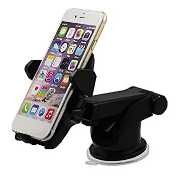Azadi Long Neck One Touch 360度ユニバーサルカーマウントfor iPhone X 8 8plus 7 7plus 6 6s 6splus SE SAMSUNG GALAXY s8 s7 s6