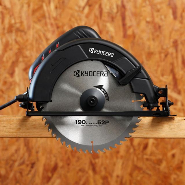 京セラ Kyocera 旧リョービ 丸ノコ W-1910 617501A まるのこ 丸のこ ノコ刃径190mm