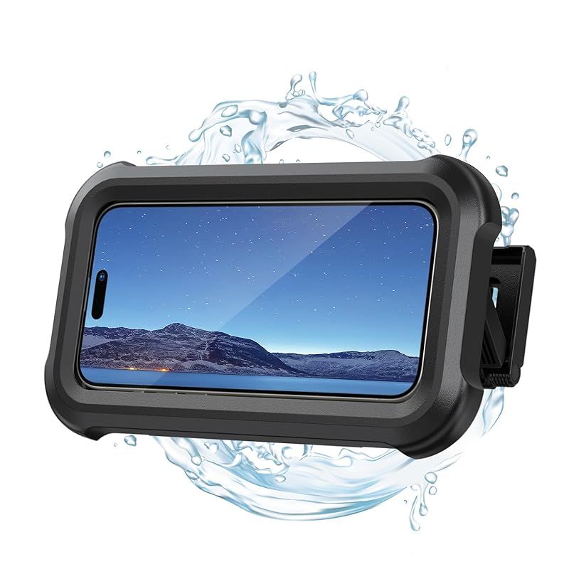 新品　【貼り付けシール3枚付き】 お風呂 スマホ 防水 ケース 伸縮式 壁 卓上 Lamicall : 360度 回転 強力粘着 スマホスタンド 高透過率 壁掛け 風呂 ぼうすい カバー ホルダー すまほ アイフォン