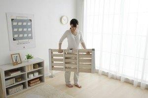 アイリスプラザ ベッド マット すのこマット 折りたたみ 二つ折り 2つ折り ダブル 天然桐 桐 ベッドフレーム すのこベッド 通気性