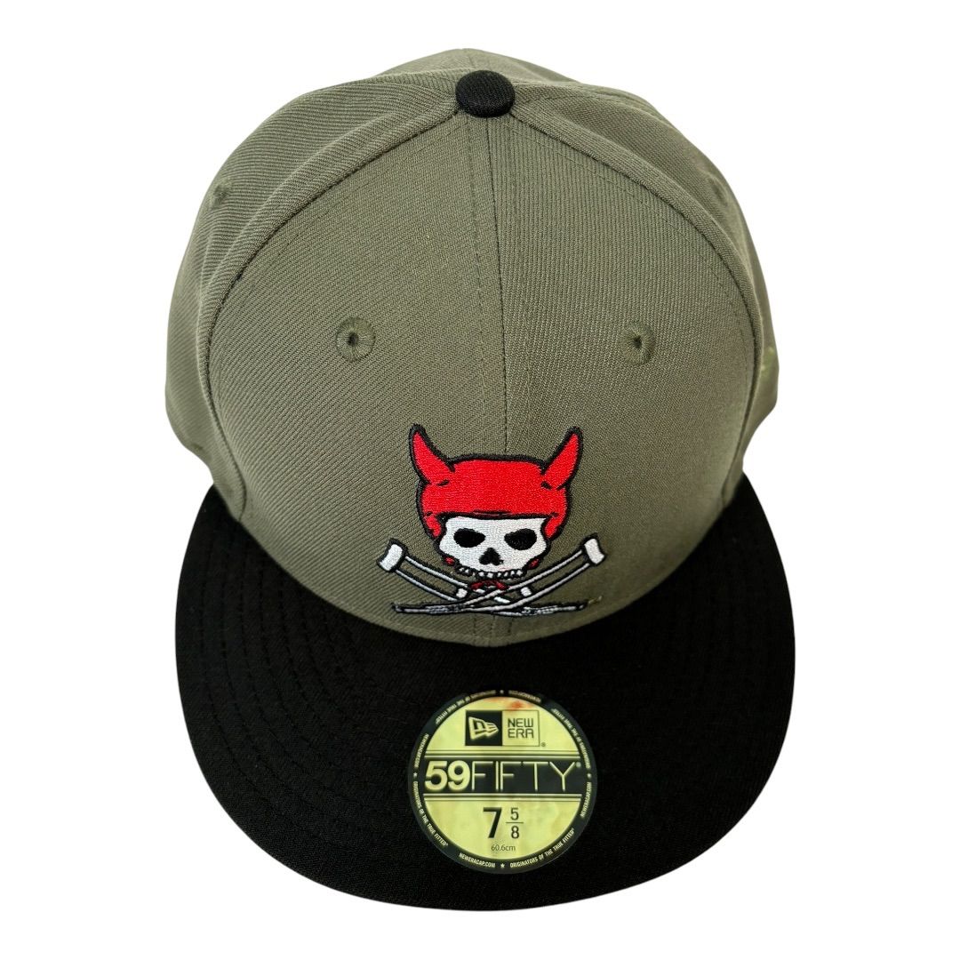 希少品　jackass ジャッカス　ニューエラ　キャップ　59fifty アメリカ限定☆JACKASS×NEW ERA 75/8 激レアニューエラキャップ