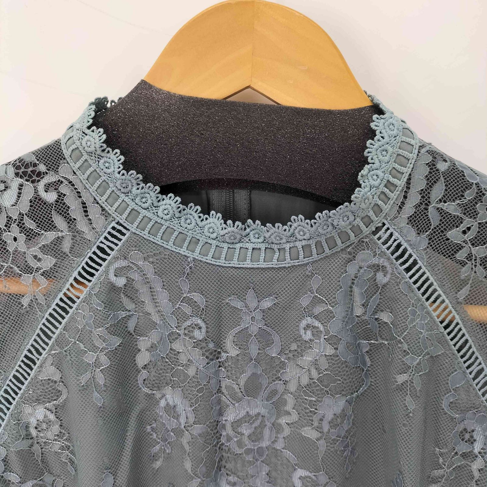 ユーズドフルギ USED古着 S/S レースロングワンピース レディース 表記