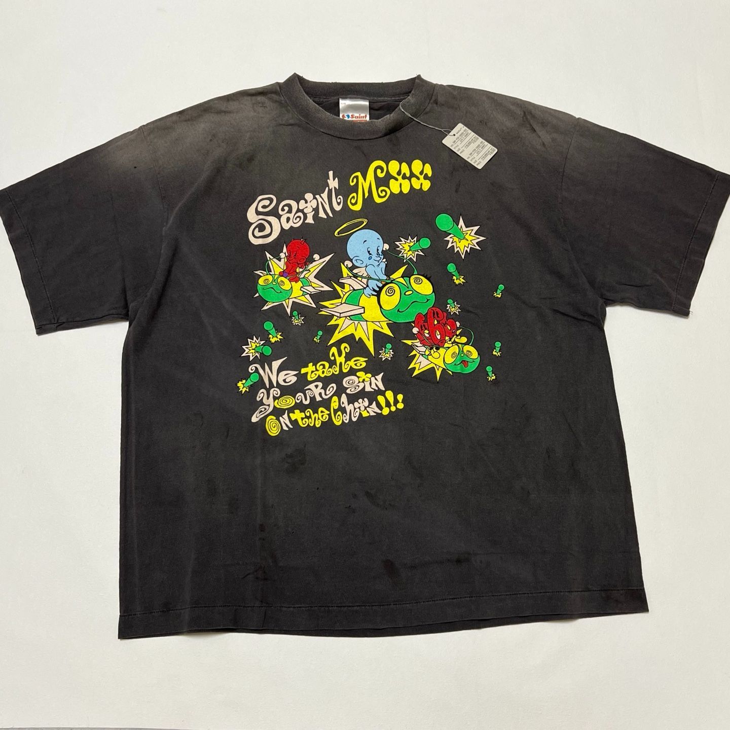 アイドル saint mxxxxxx SS TEE/SAINT MX6 / BLK L SAINT MXXXXXX(セントマイケル) 商品ページ - SS TEE MX6 / BLACK