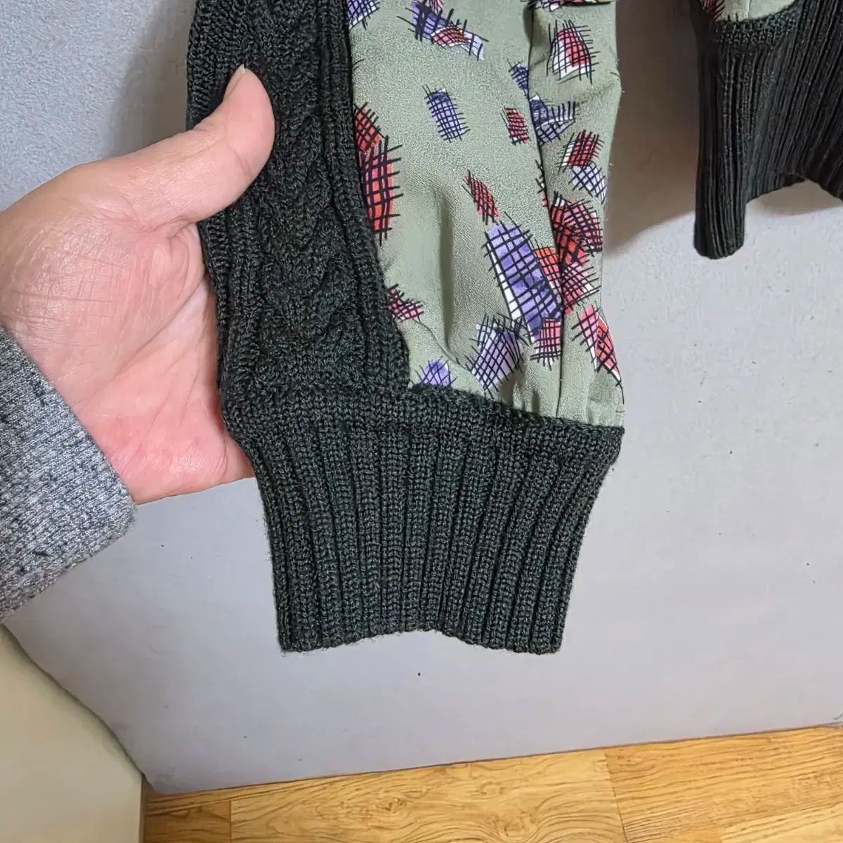 メリルン バイカラー ブラウス 40 n1252 NICORILABO_COM