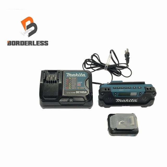☆極美品☆makita マキタ 10.8V 充電式ラジオ MR052 バッテリー