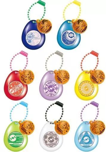 【中古】キーホルダー・マスコット(男性) 全8種セット 「アニメイト限定 サウンドロップコンパクト Kiramune3」