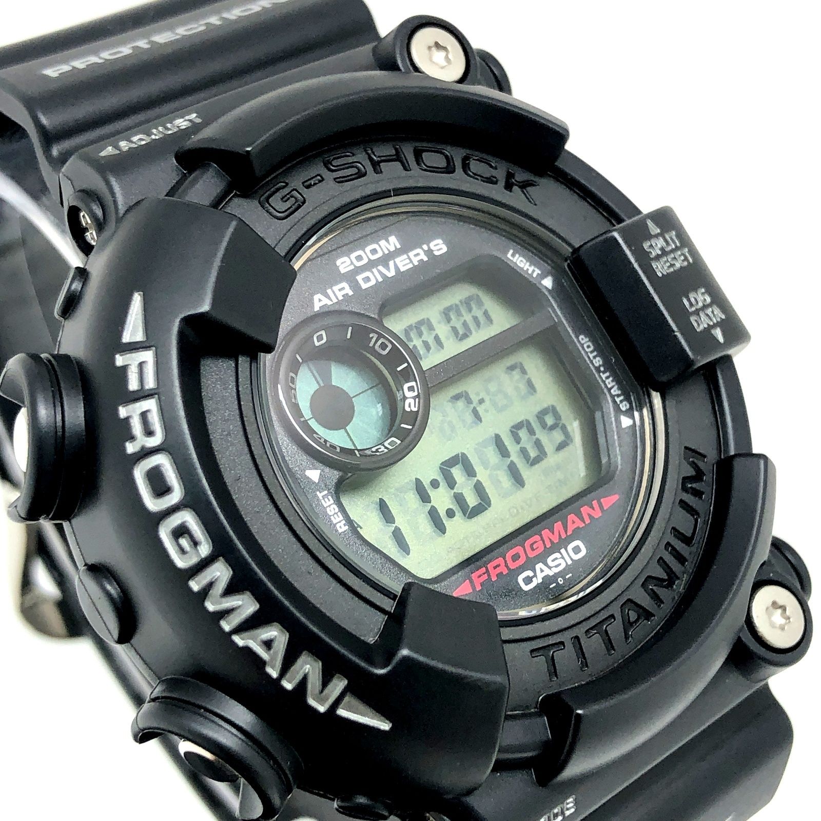 G-SHOCK ジーショック DW-8200Z-1T FROGMAN MEN IN BLACK